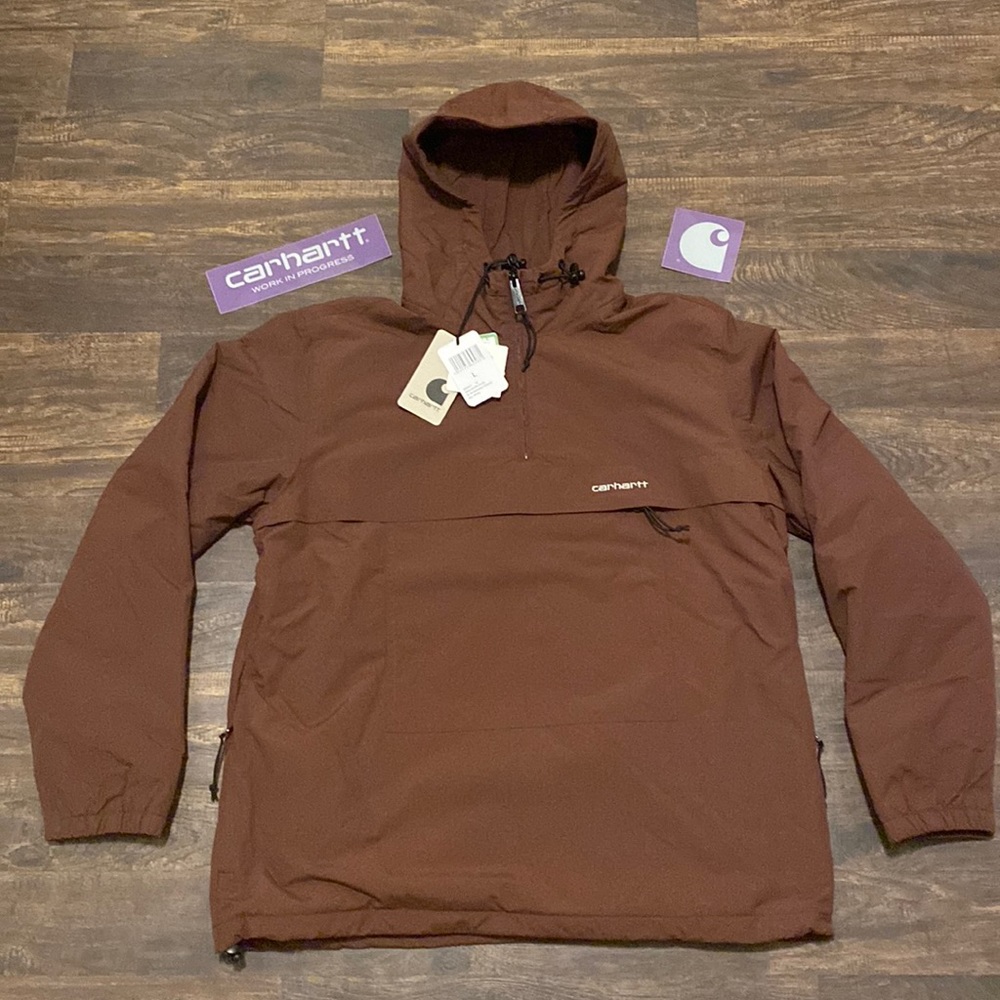 Carhartt WIP Women's Windbreaker Pullover Ale (Fleece Lined)